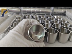 Wysokiej temperatury 2000°C Tungsten Crucible For Vacuum Coating Industry Tungsten Cup